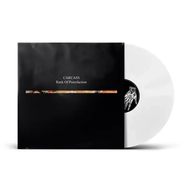 CARCASS · Reek Of Putrefaction | WHITE LP (Death Metal/Grindcore Vinyl)
