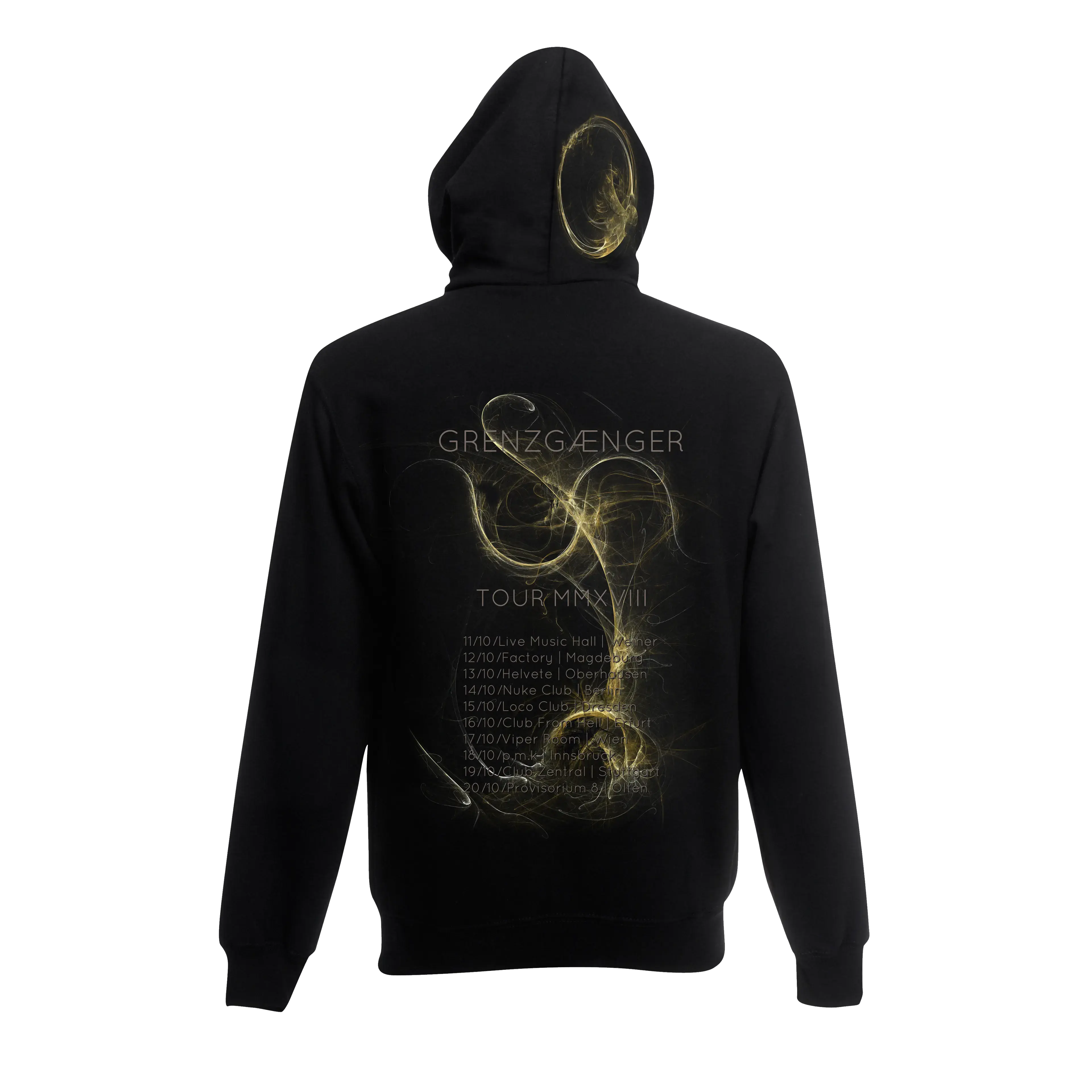 AGRYPNIE · Motiv: Grenzgaenger-Album Tour | ZIPPER (Black Metal Clothes) · Picture 2