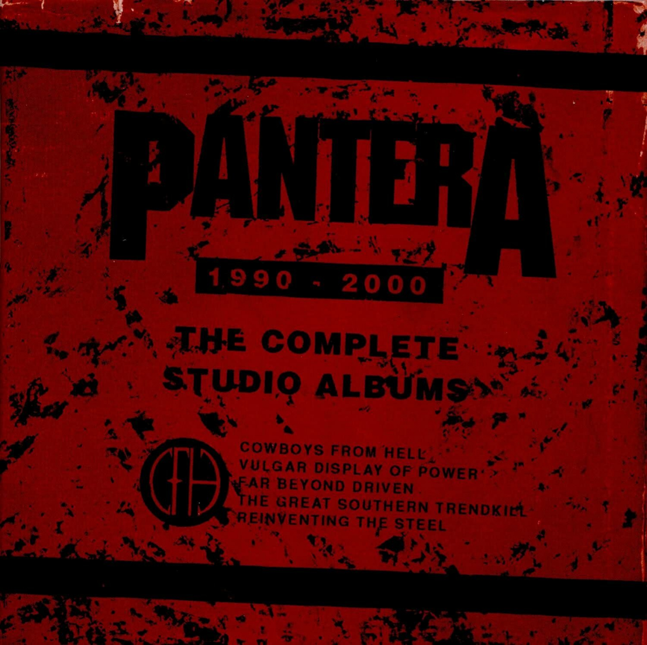 PANTERA - The Complete Studio Albums 1990-2000 · 5CDBOX (Thrash Metal CDs)