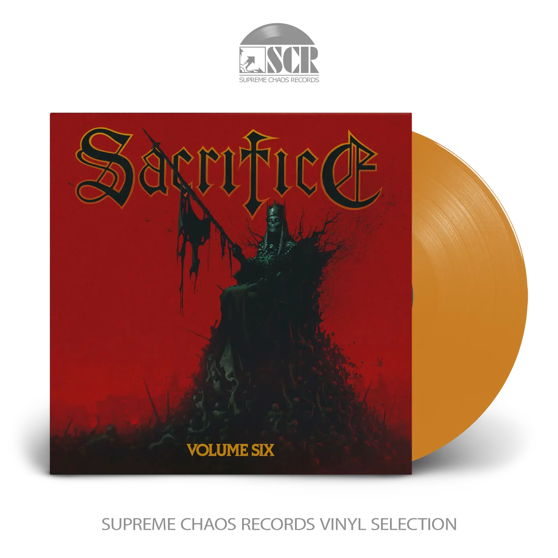 SACRIFICE - Volume Six [ORANGE LP] (Thrash Metal Vinyl)