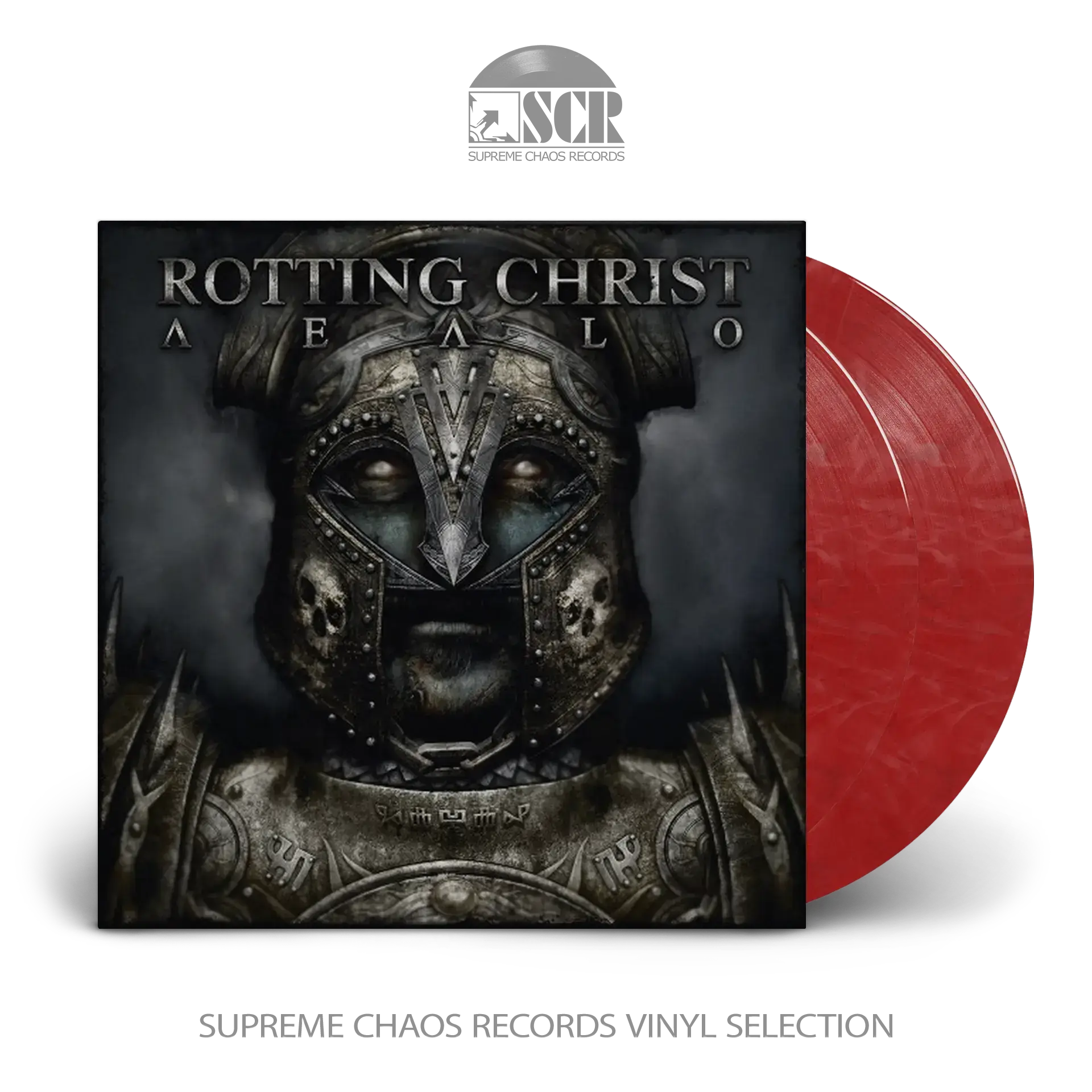 ROTTING CHRIST · Aealo (15th Anniversary) | RED/BLACK 2LP (Black Metal/Death Metal Vinyl)