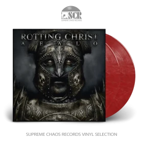 ROTTING CHRIST · Aealo (15th Anniversary) | RED/BLACK 2LP (Black Metal/Death Metal Vinyl)
