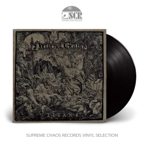 NOCTURNAL GRAVES · Titan | BLACK LP (Death Metal Vinyl)