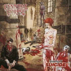 CANNIBAL CORPSE · Gallery Of Suicide | WHITE LP (Death Metal Vinyl) · Picture 1