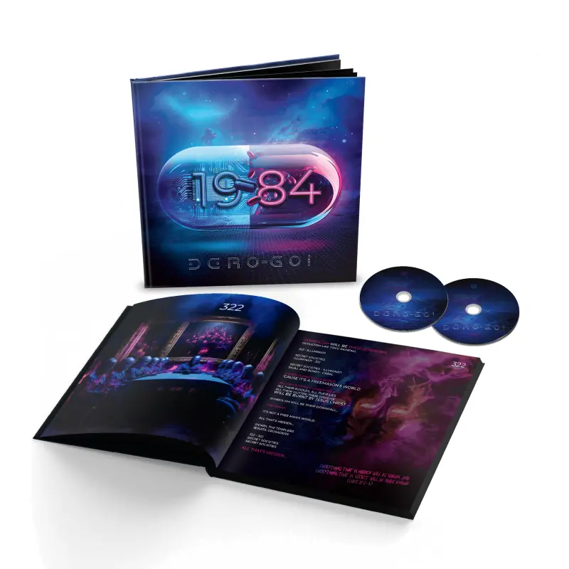 DERO GOI · 1984 | ARTBOOK 2CD (Electronic Rock CDs)