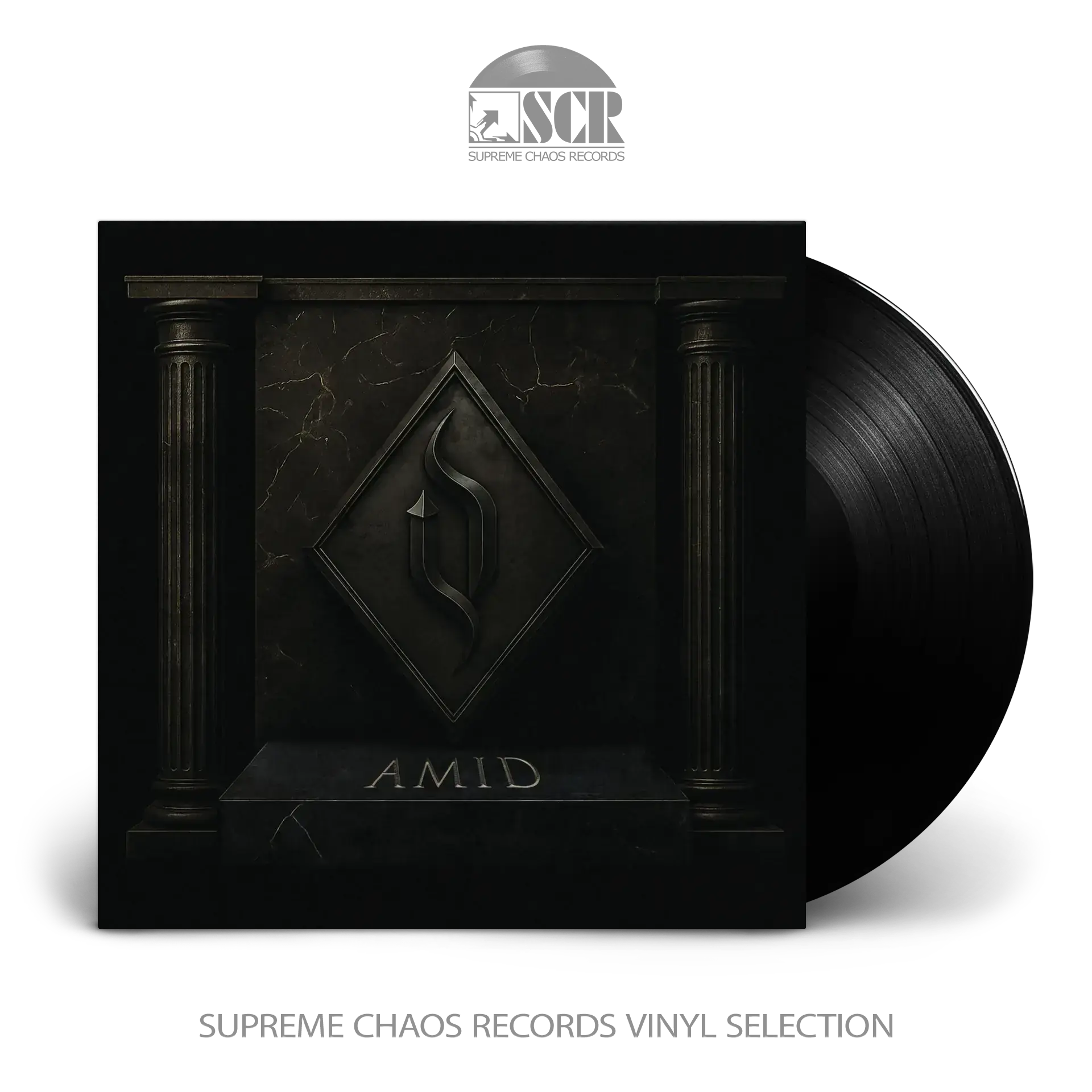 AZKETEM - AMID - All Metal Is Dead · BLACK LP (Black Metal Vinyl)