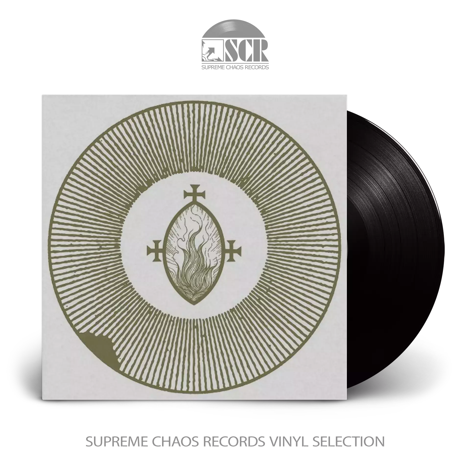 PONTE DEL DIAVOLO · Fire Blades From The Tomb | BLACK LP (Doom Black Metal Darkwave Vinyl)