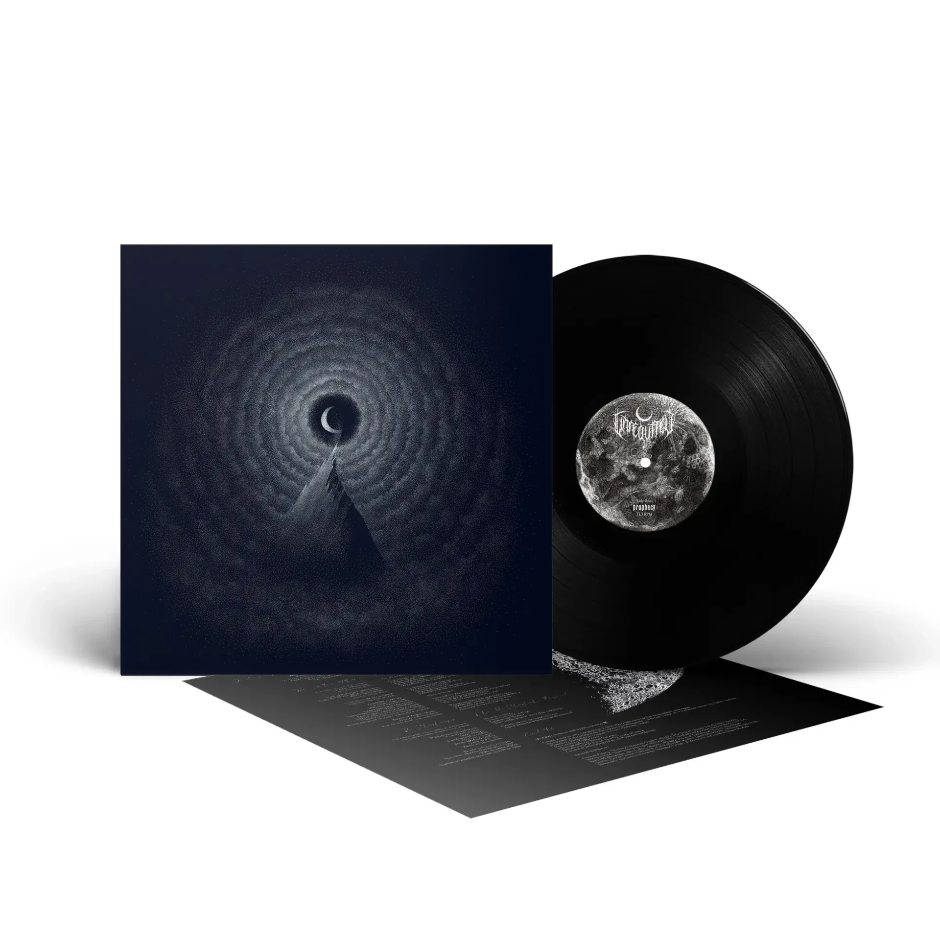 UNREQVITED · A Pathway To The Moon | BLACK LP (Post Black Metal Vinyl) · Picture 2