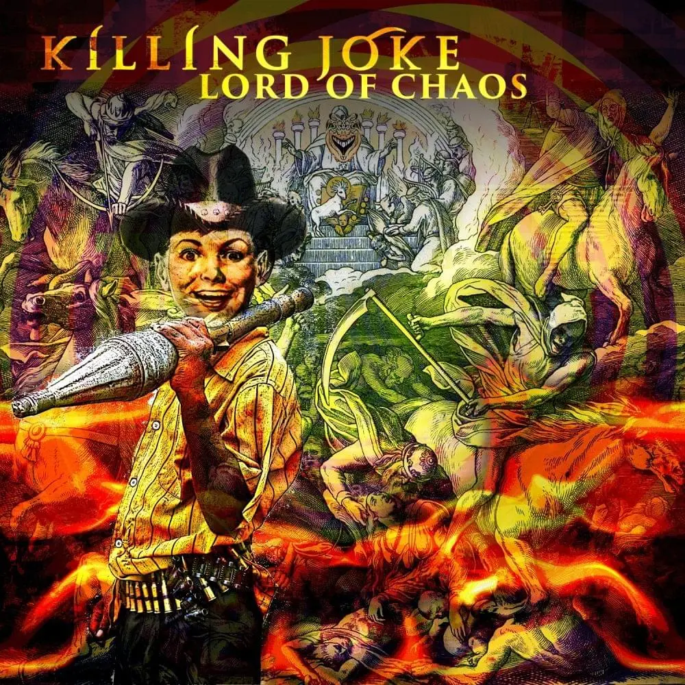 KILLING JOKE · Lord Of Chaos | GREEN/BLACK SPLATTER LP (Industrial Rock Vinyl) · Picture 1
