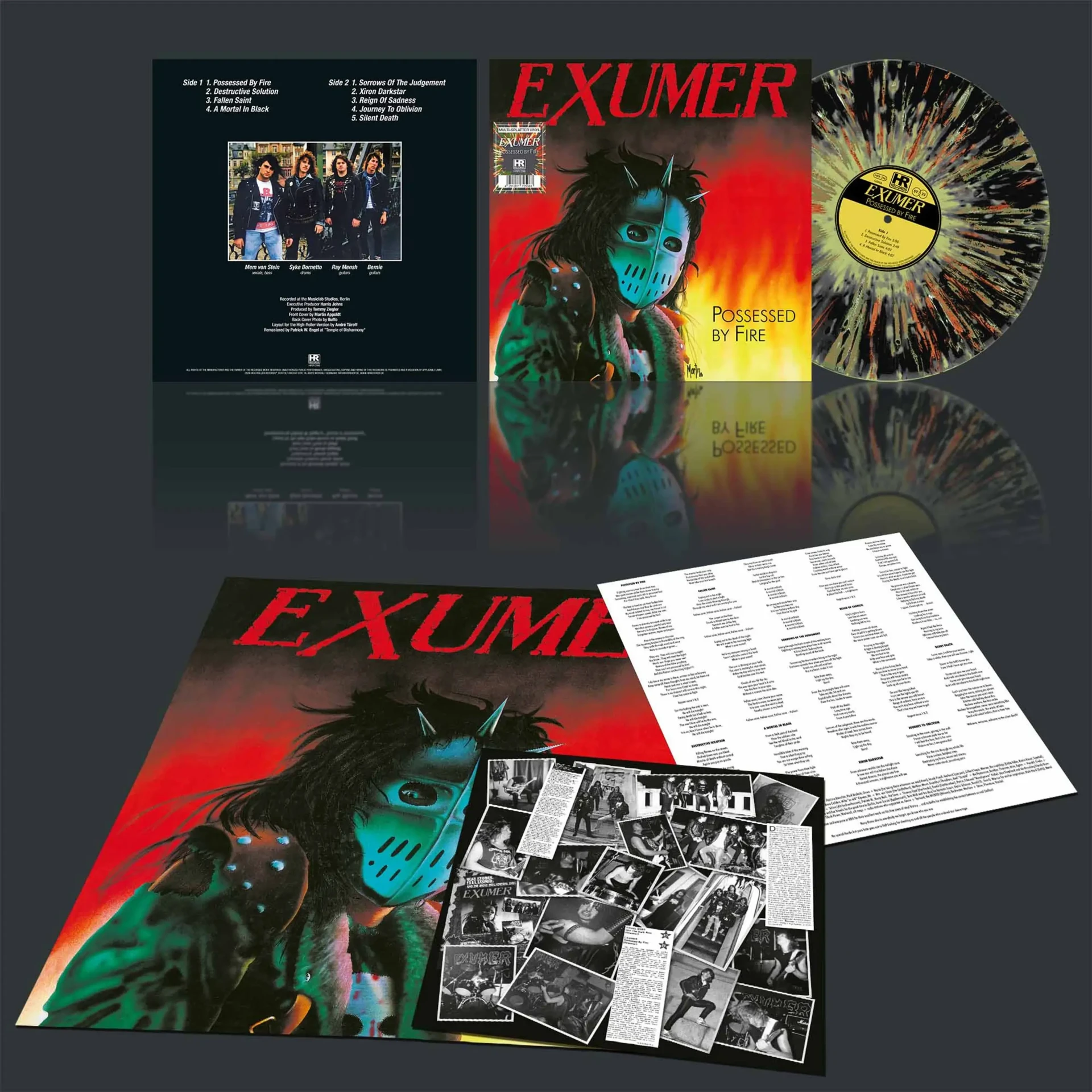 EXUMER - Possessed by Fire [MULTI-SPLATTER LP] (Thrash Metal Vinyl) · Picture 2