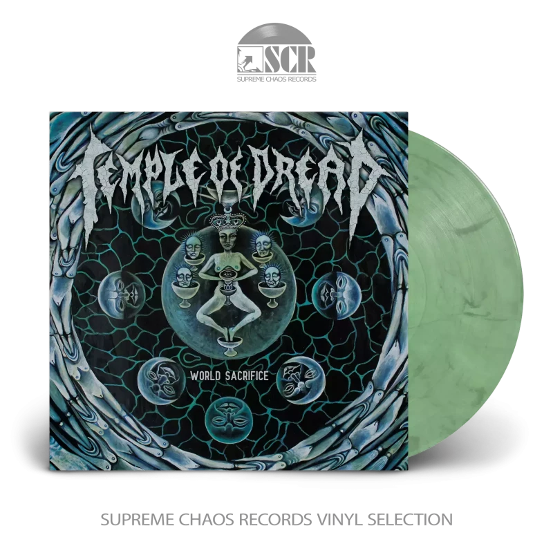 Temple Of Dread · World Sacrifice | GREEN/BLACK LP