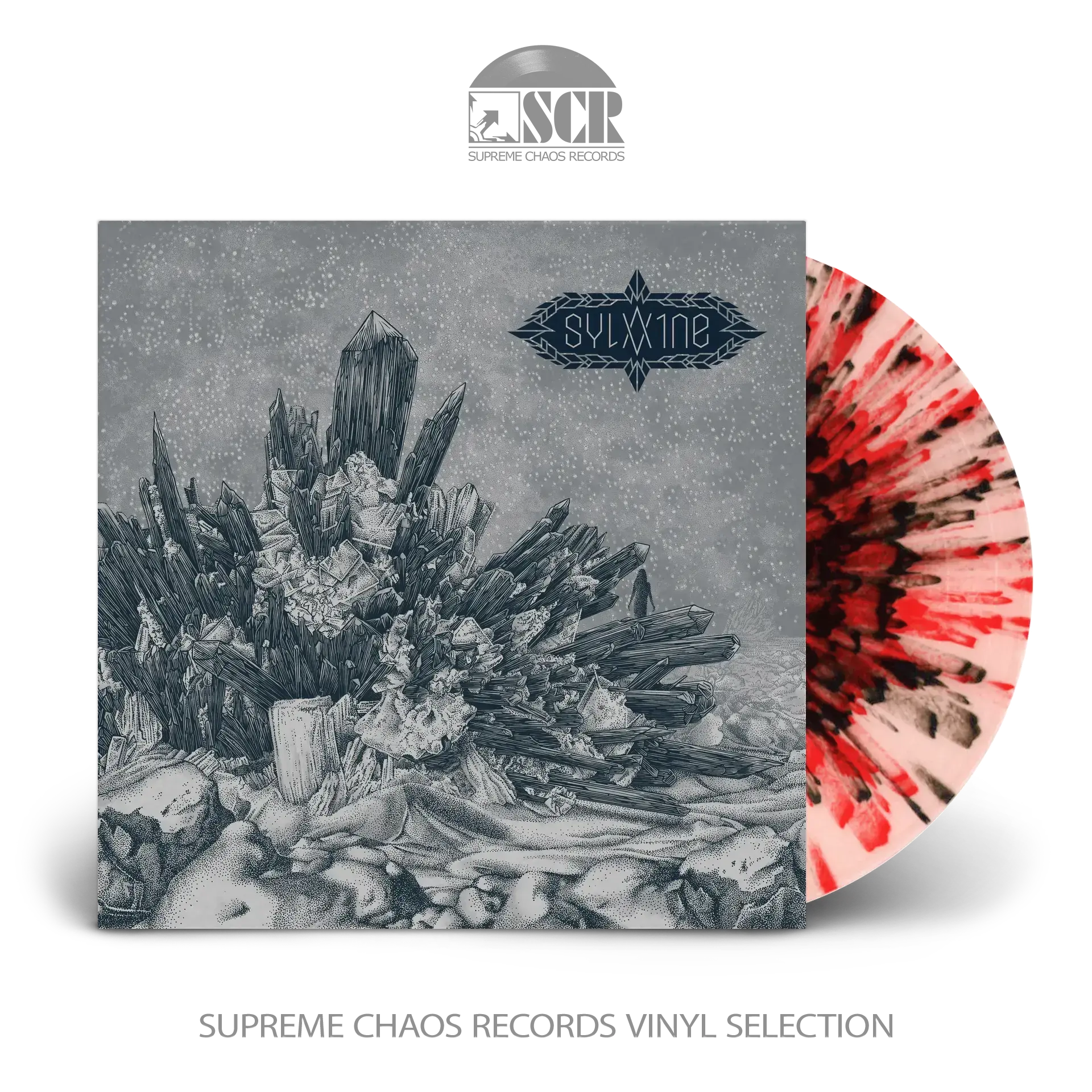 SYLVAINE · Atoms Aligned, Coming Undone | SPLATTER LP (Post Metal/Black Metal Vinyl)