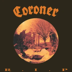 CORONER - R.I.P. [ORANGE MARBLED LP] (Thrash Metal Vinyl) · Picture 1