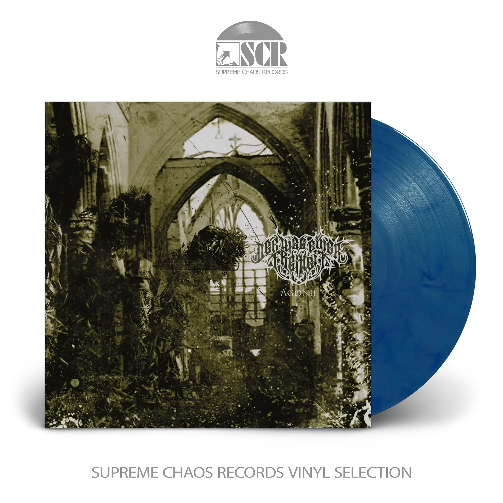 DER WEG EINER FREIHEIT · Agonie | CLEAR/RED/BLUE LP (Black Metal Vinyl)