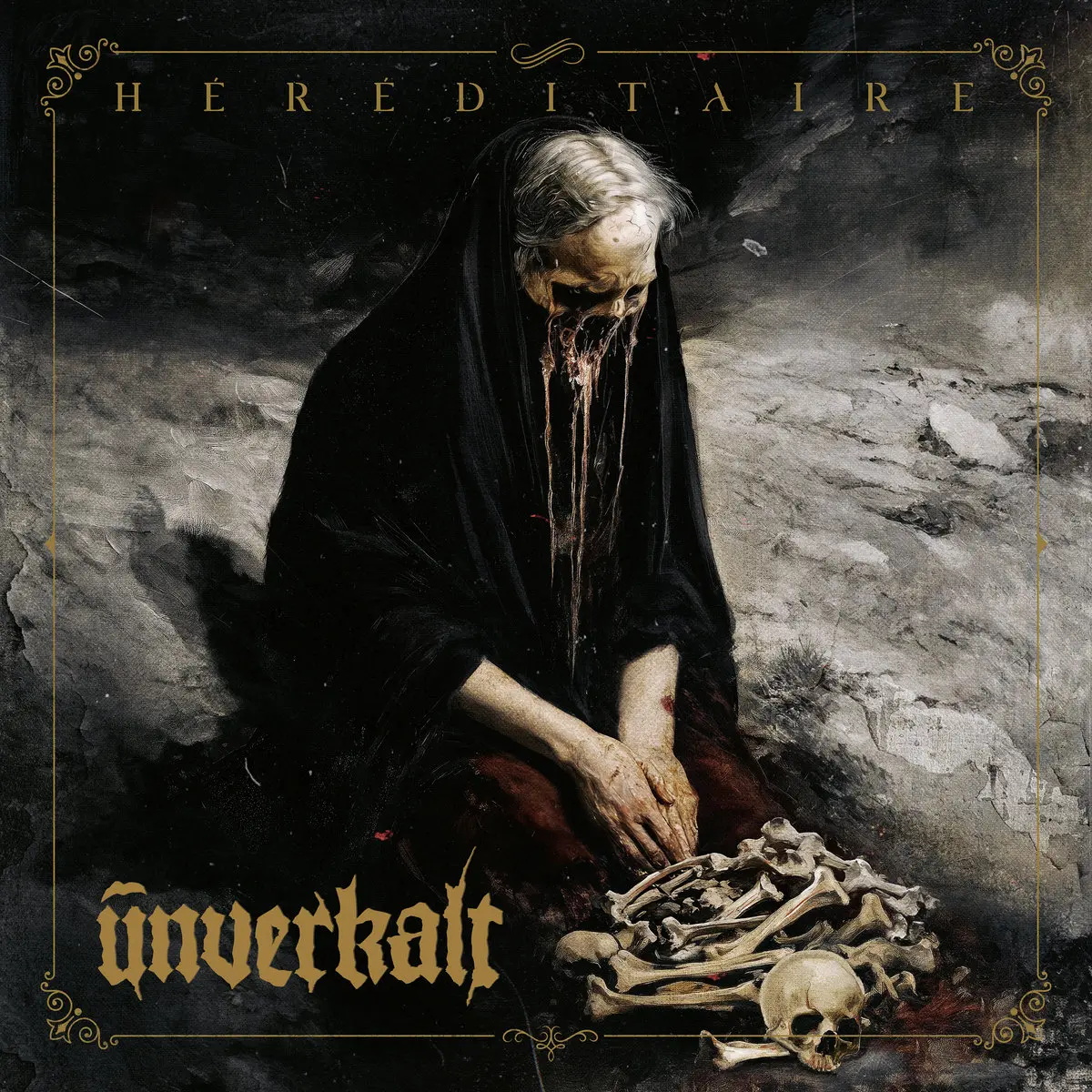 UNVERKALT · Héréditaire | SUNBURST 2LP (Post Metal Vinyl) · Picture 1
