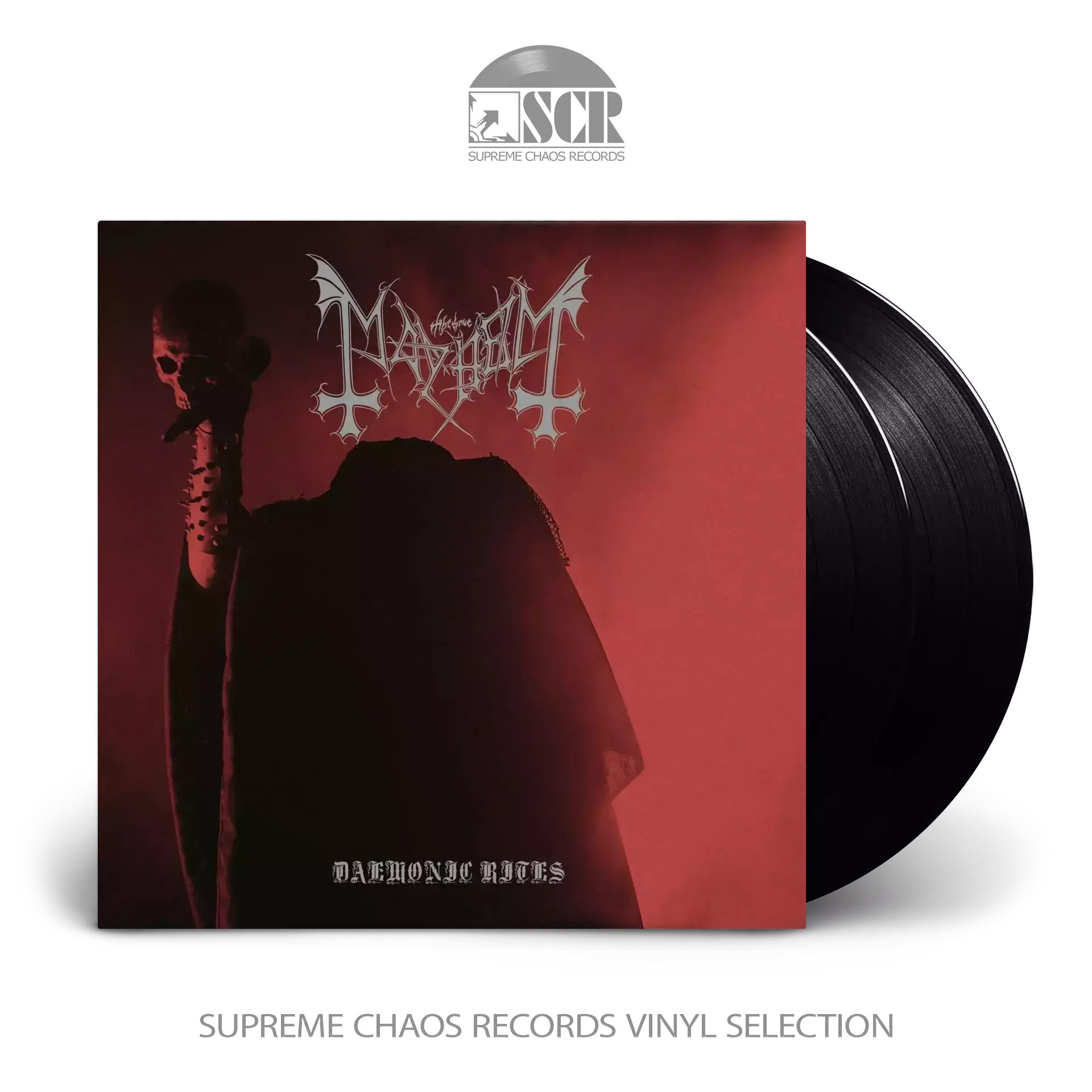 MAYHEM · Daemonic Rites | BLACK 2LP (Black Metal Vinyl)