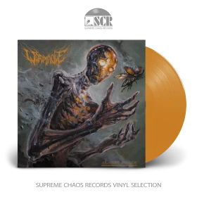 WORMHOLE · Almost Human | ORANGE LP (Death Metal/Grindcore Vinyl)