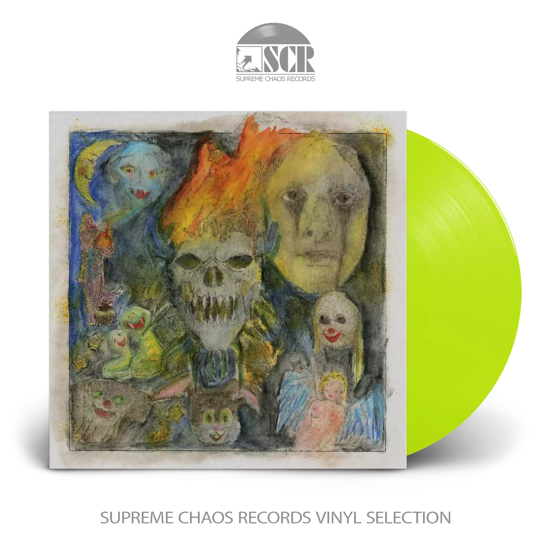 CANDY · It's Inside You | NEON YELLOW LP (Metal Vinyl)