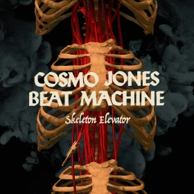 COSMO JONES BEAT MACHINE · Skeleton Elevator | BLACK LP (Rock Vinyl) · Picture 1