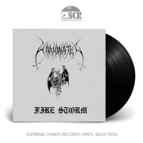 UNANIMATED · Fire Storm | BLACK LP (Death Metal Vinyl)