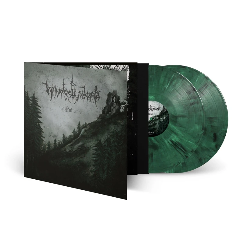 WALDGEFLÜSTER · Ruinen | MULTI-COLORED 2LP (Black Metal Vinyl) · Picture 3