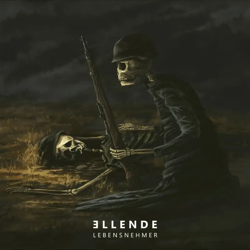 ELLENDE · Lebensnehmer | BLACK 2LP (Black Metal Vinyl) · Picture 1