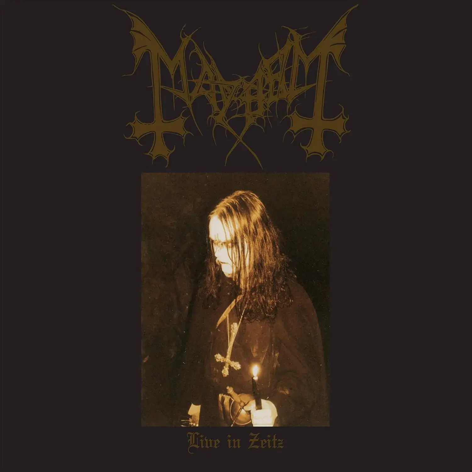 MAYHEM · Live In Zeitz | CLEAR LP (Black Metal Vinyl) · Picture 1