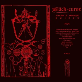 BLACK CURSE · Burning In Celestial Poison | BLACK LP (Black Metal Vinyl) · Picture 1