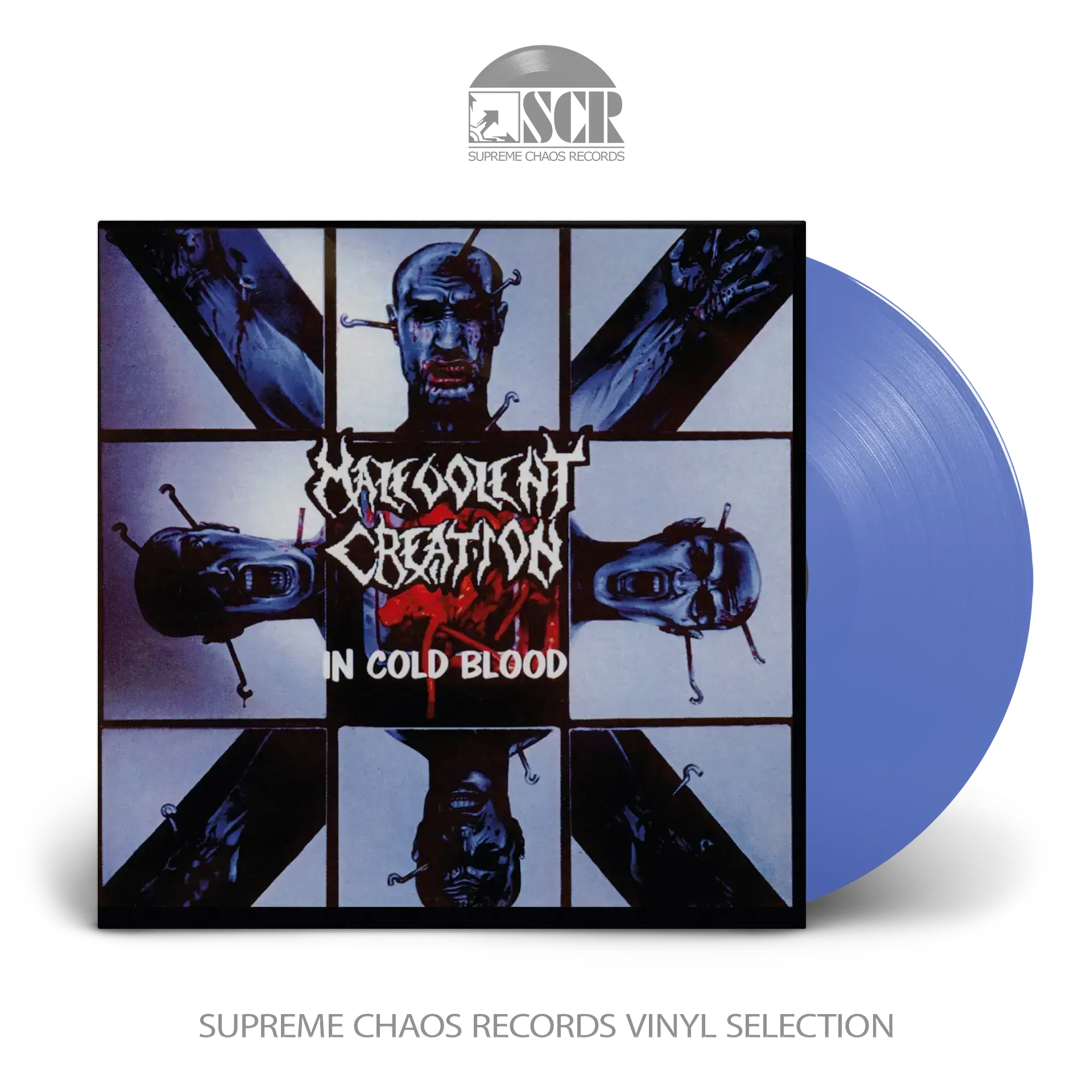 MALEVOLENT CREATION · In Cold Blood | TRANSPARENT BLUE LP (Death Metal Vinyl)
