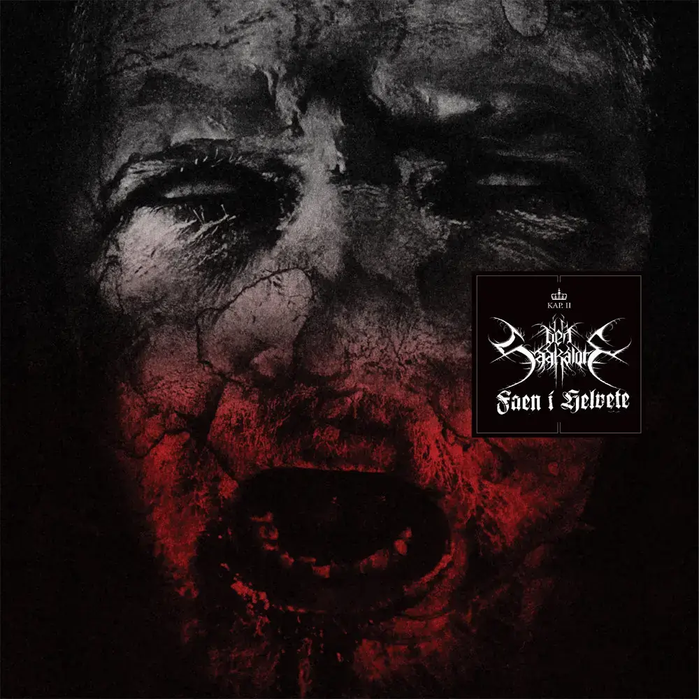 DEN SAAKALDTE · Kapitel II: Faen I Helvete | RED LP (Black Metal Vinyl) · Picture 1