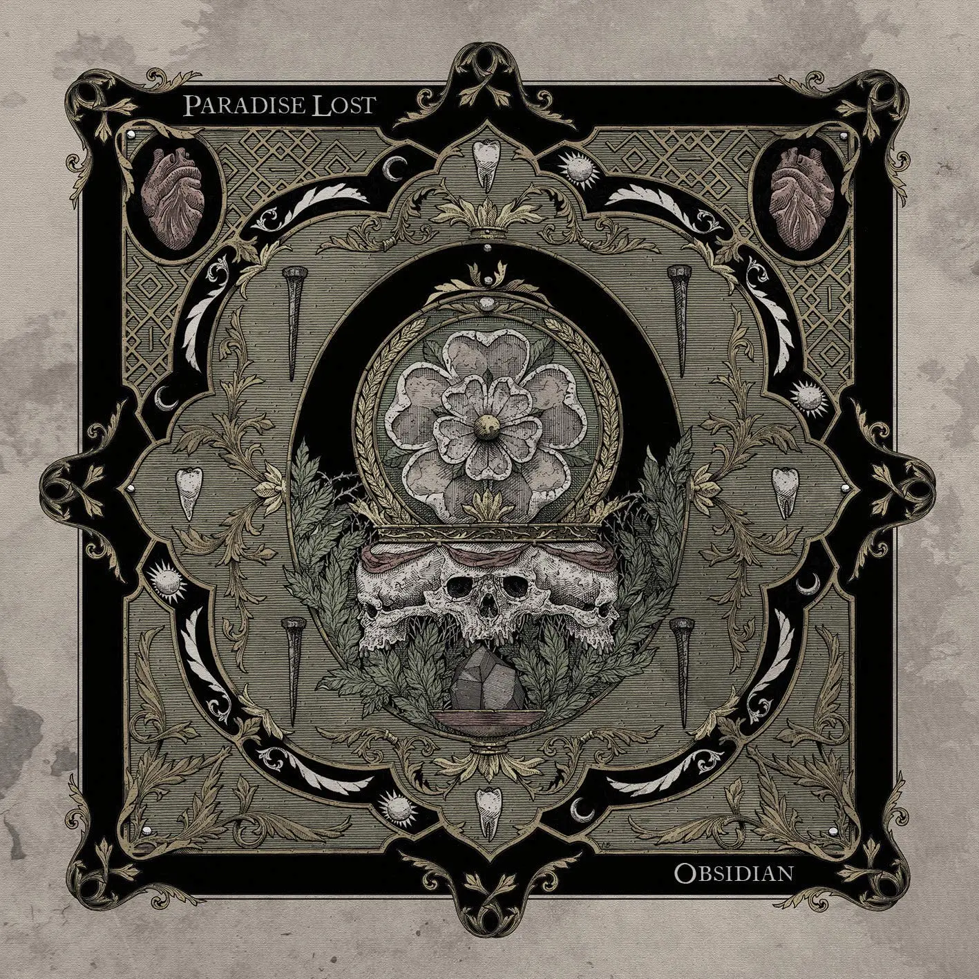 PARADISE LOST · Obsidian | GOLD LP (Heavy Metal/Gothic Metal Vinyl) · Picture 1
