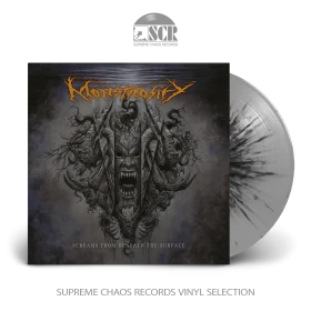 MONSTROSITY · Screams From Beneath The Surface | SILVER/BLACK SPLATTER LP (Death Metal Vinyl)