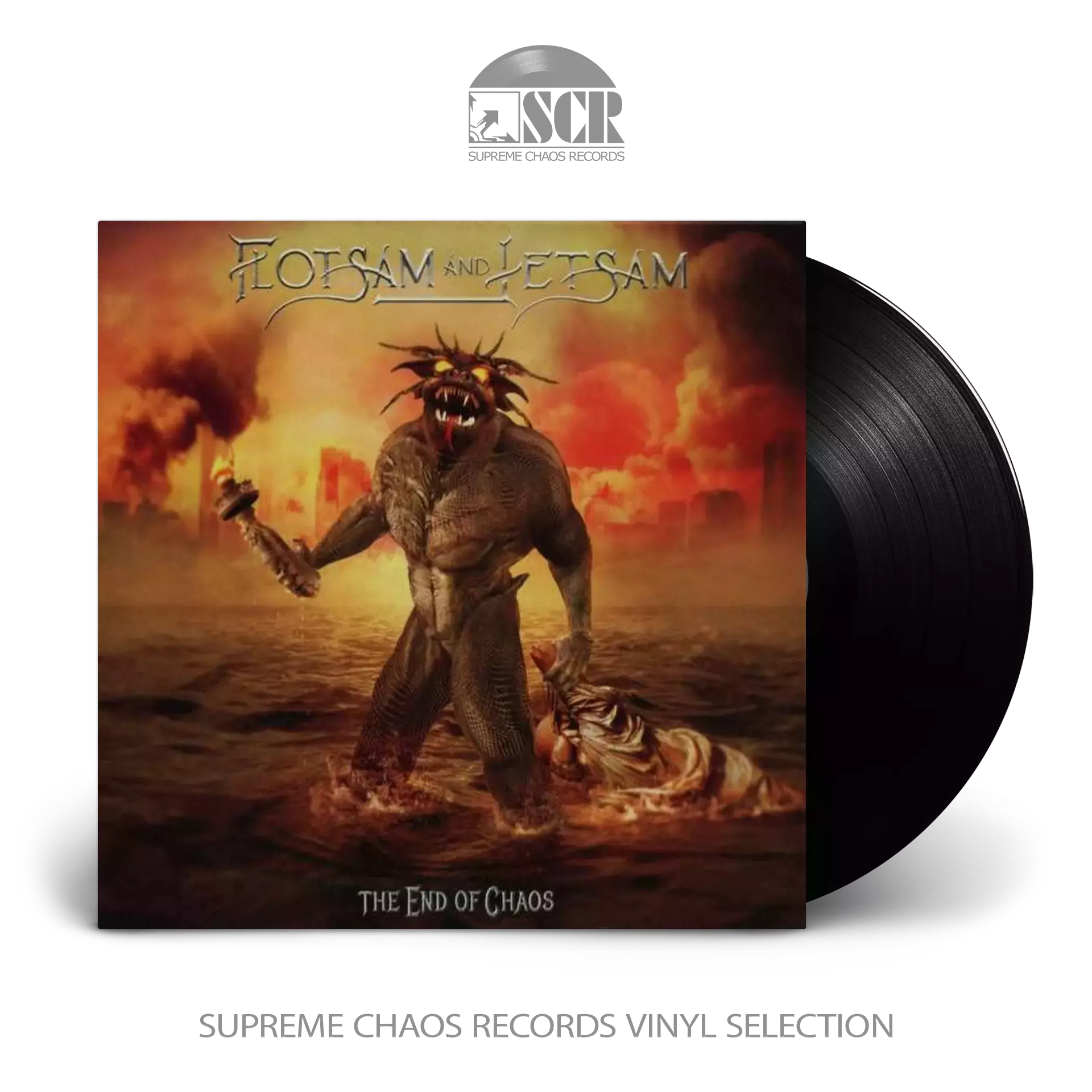 FLOTSAM AND JETSAM · The End Of Chaos | BLACK LP (Thrash Metal Vinyl)