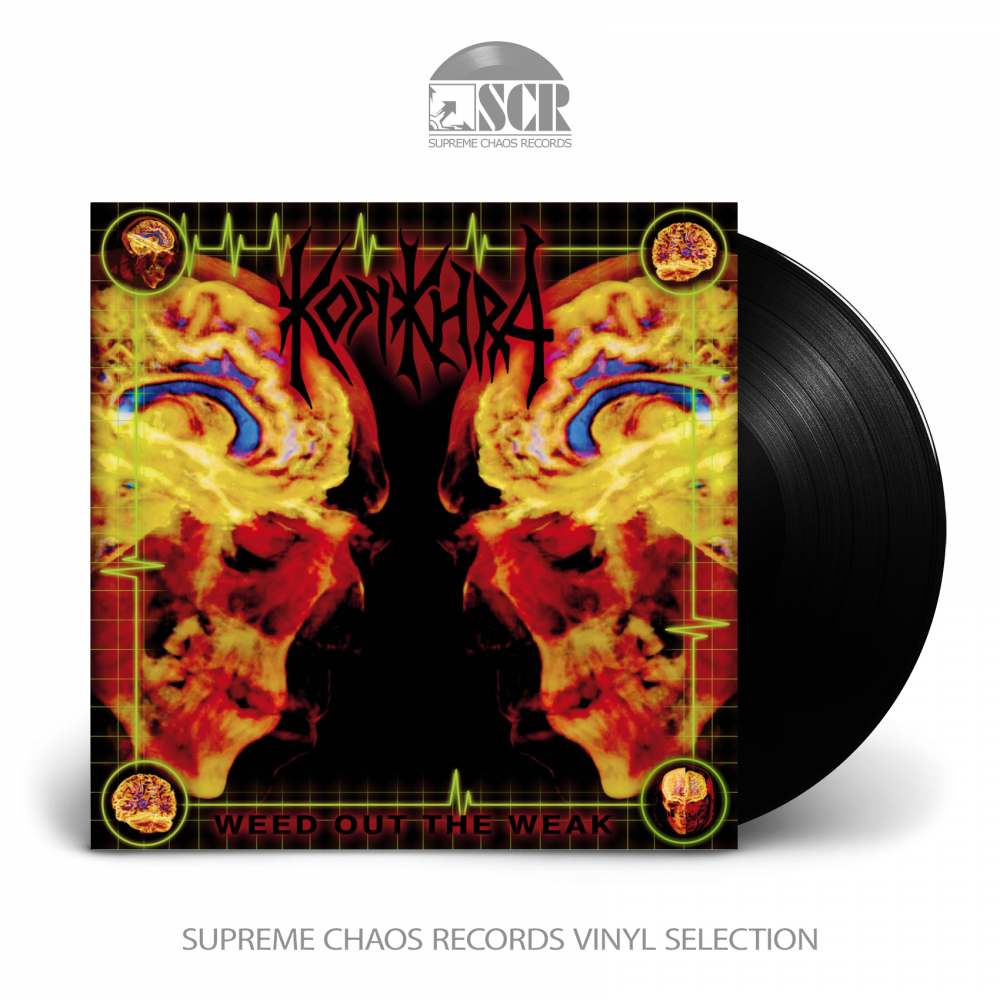 KONKHRA · Weed Out The Weak | BLACK LP (Heavy Metal/Death Metal Vinyl)