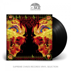 KONKHRA · Weed Out The Weak | BLACK LP (Heavy Metal/Death Metal Vinyl)
