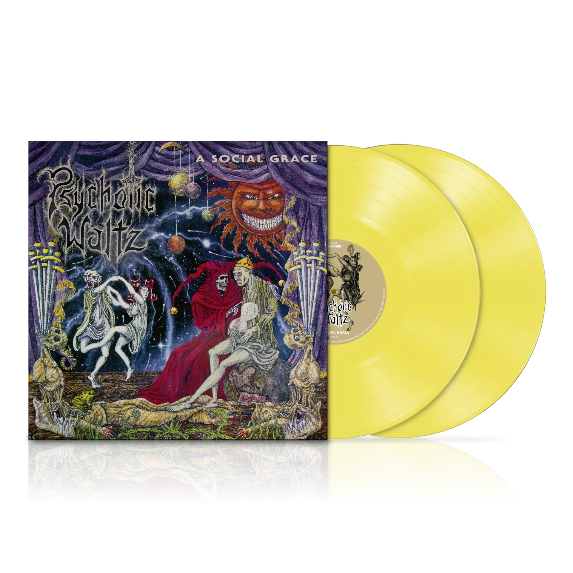 PSYCHOTIC WALTZ · A Social Grace (Re-Issue 2024) | LEMON 2LP (Progressive Metal Vinyl)