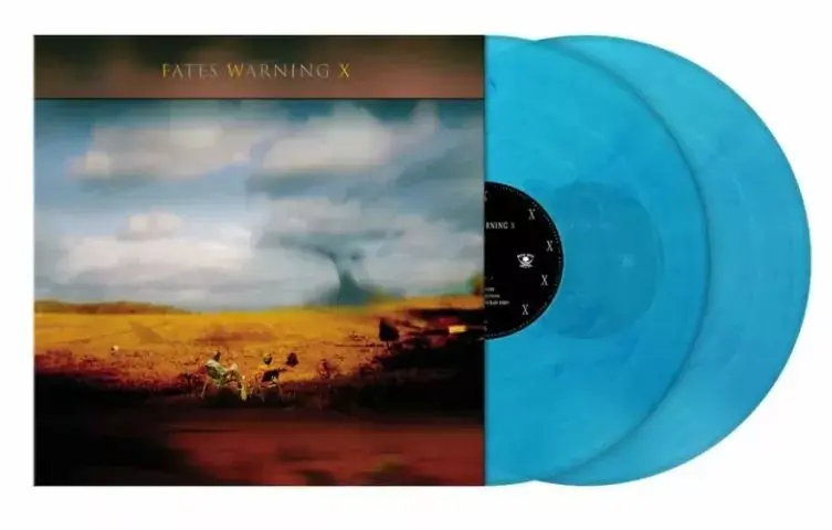 Fates Warning · FWX (Re-Issue 2023) | Transparent SKY Blue Marbled 2LP