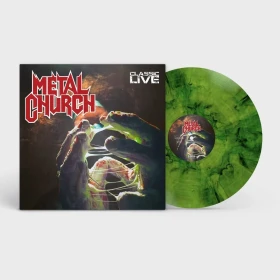 METAL CHURCH · Classic Live | GREEN MARBLED LP (Heavy Metal Vinyl) · Picture 2