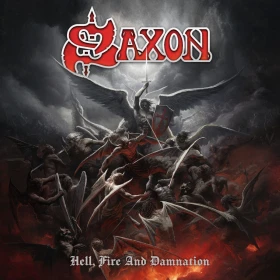 SAXON · Hell, Fire And Damnation | BLACK LP (Heavy Metal Vinyl) · Picture 1