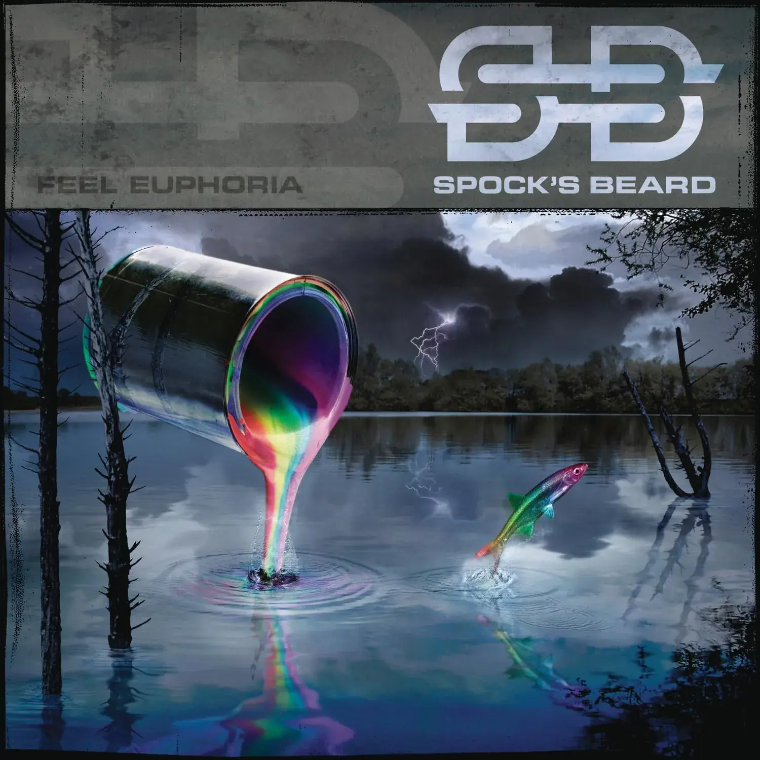 SPOCK'S BEARD · Feel Euphoria (20th Anniversary) | TRANSPARENT BLUE 2LP (Progressive Rock Vinyl) · Picture 1