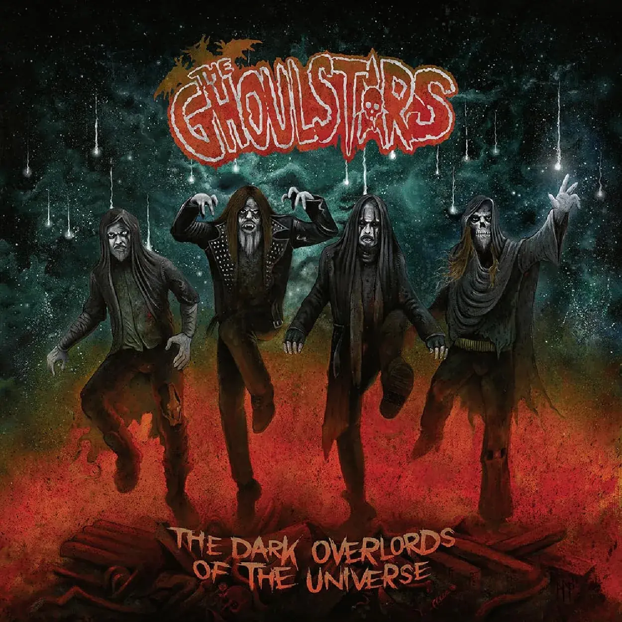 THE GHOULSTARS · The Dark Overlords Of The Universe | DIGIPAK CD (Horror Punk/Heavy Metal CDs)