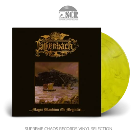 FALKENBACH · ...Magni Blandinn Ok Megintíri... | YELLOW/BLACK MARBLED LP (Black Metal/Folk Vinyl)