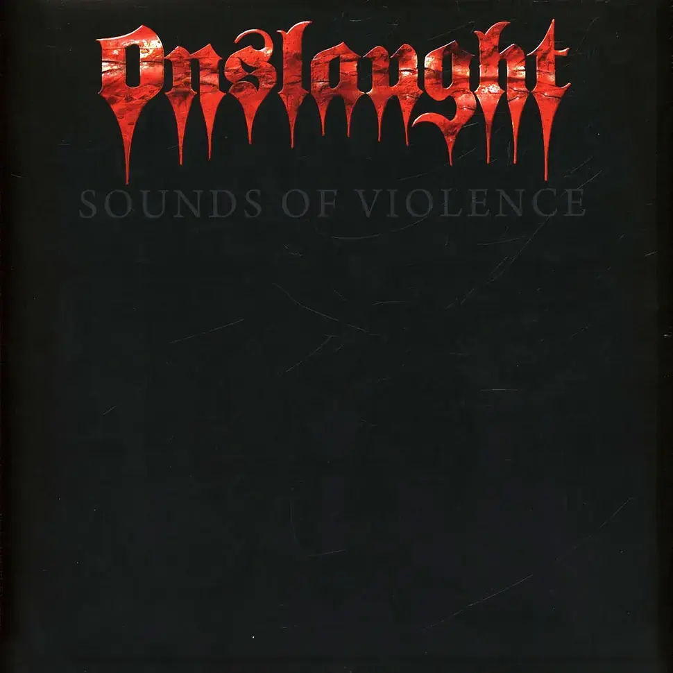 ONSLAUGHT · Sounds Of Violence | BLACK LP (Thrash Metal Vinyl) · Picture 1