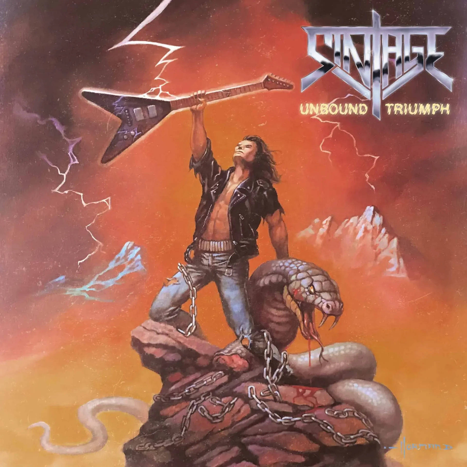 SINTAGE - Unbound Triumph [MARBLED LP] (Heavy Metal Vinyl) · Picture 1