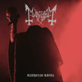 MAYHEM · Daemonic Rites | SILVER 2LP (Black Metal Vinyl) · Picture 1
