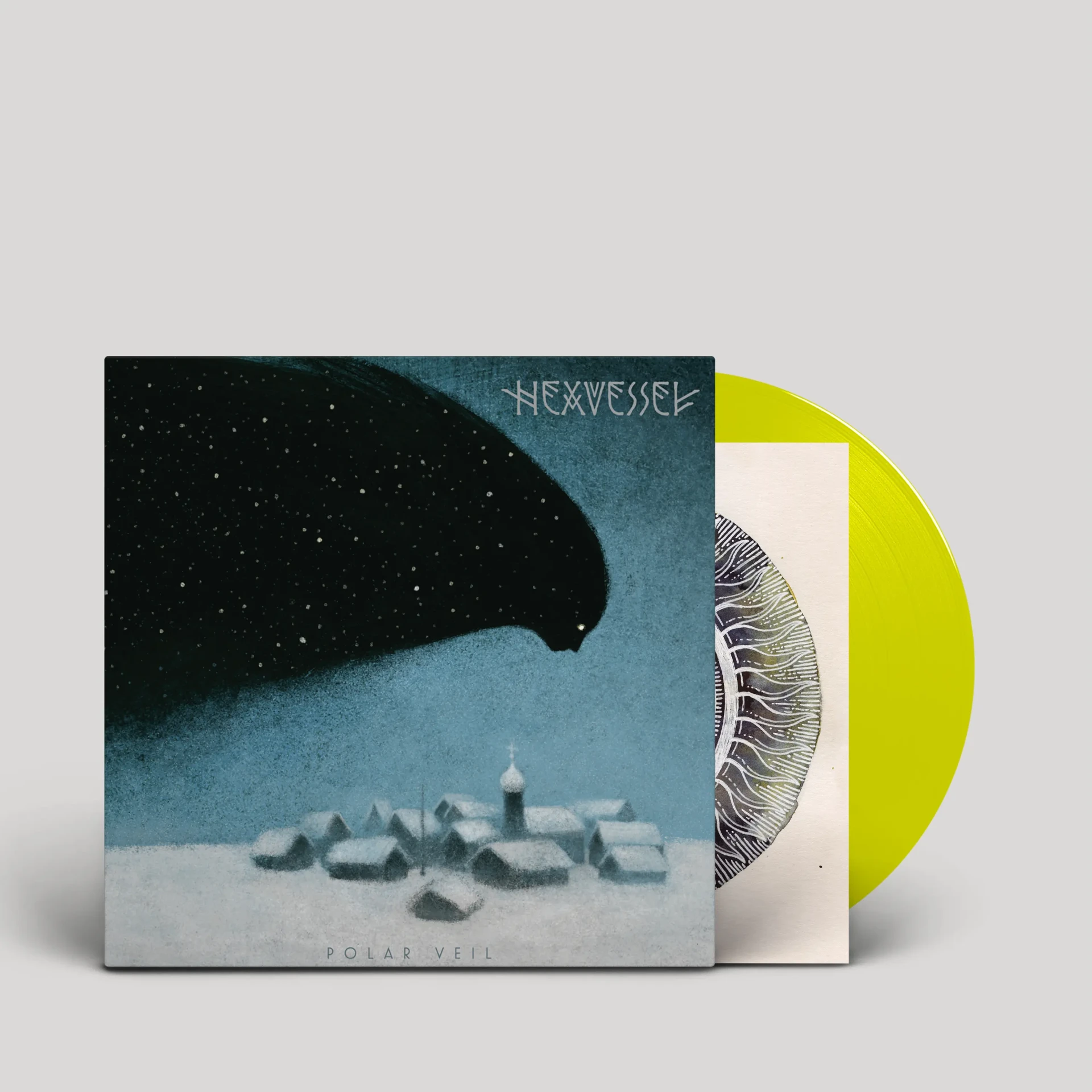 HEXVESSEL · Polar Veil | TRANSPARENT YELLOW LP (Hard Rock Vinyl) · Picture 3