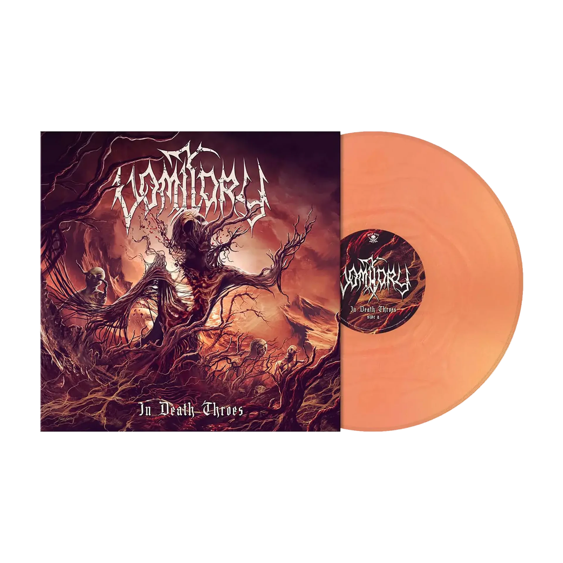 VOMITORY · In Death Throes | CORAL METALLIC MARBLED LP (Death Metal Vinyl)