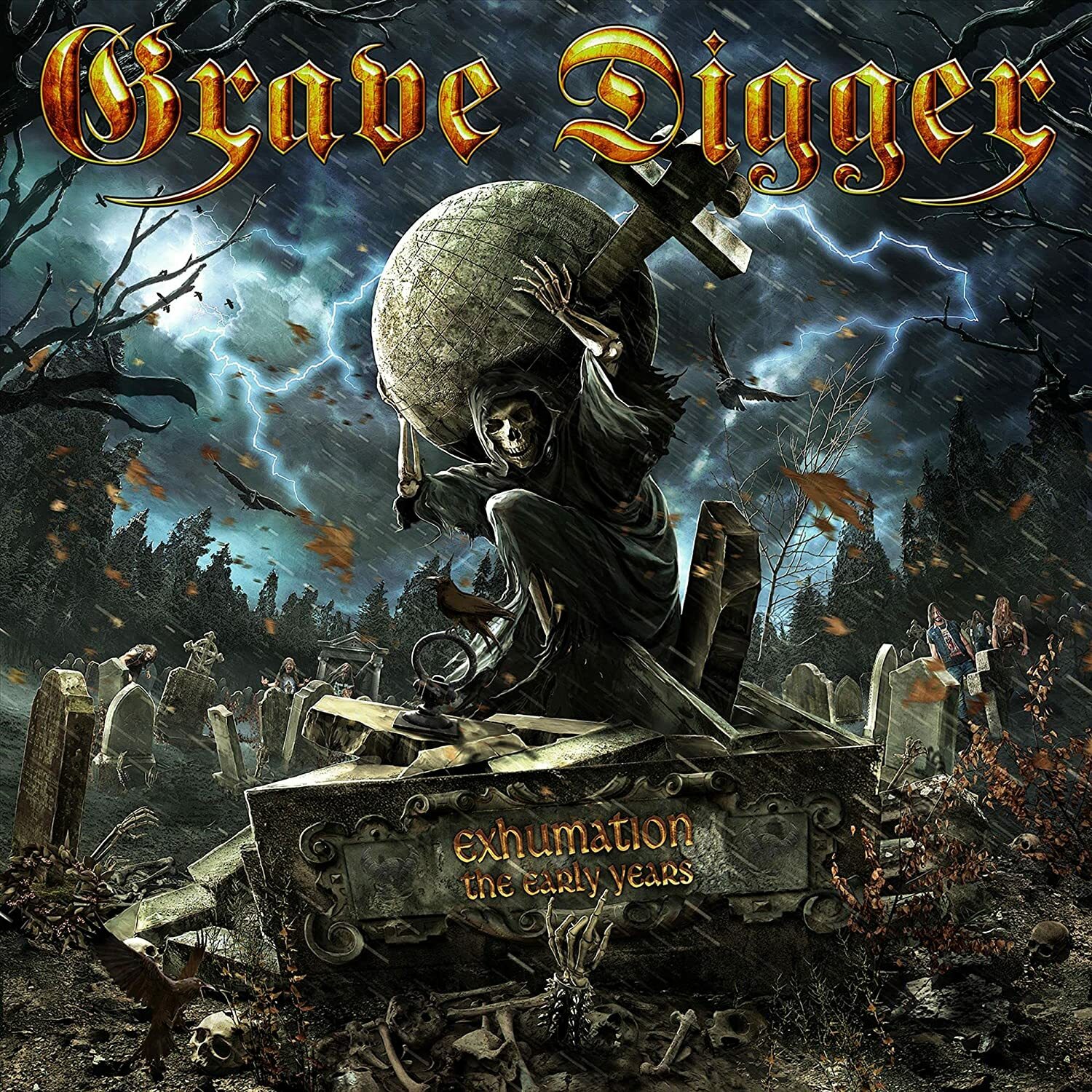 GRAVE DIGGER · Exhumation - The Early Years | DIGIPAK CD (Heavy Metal CDs)