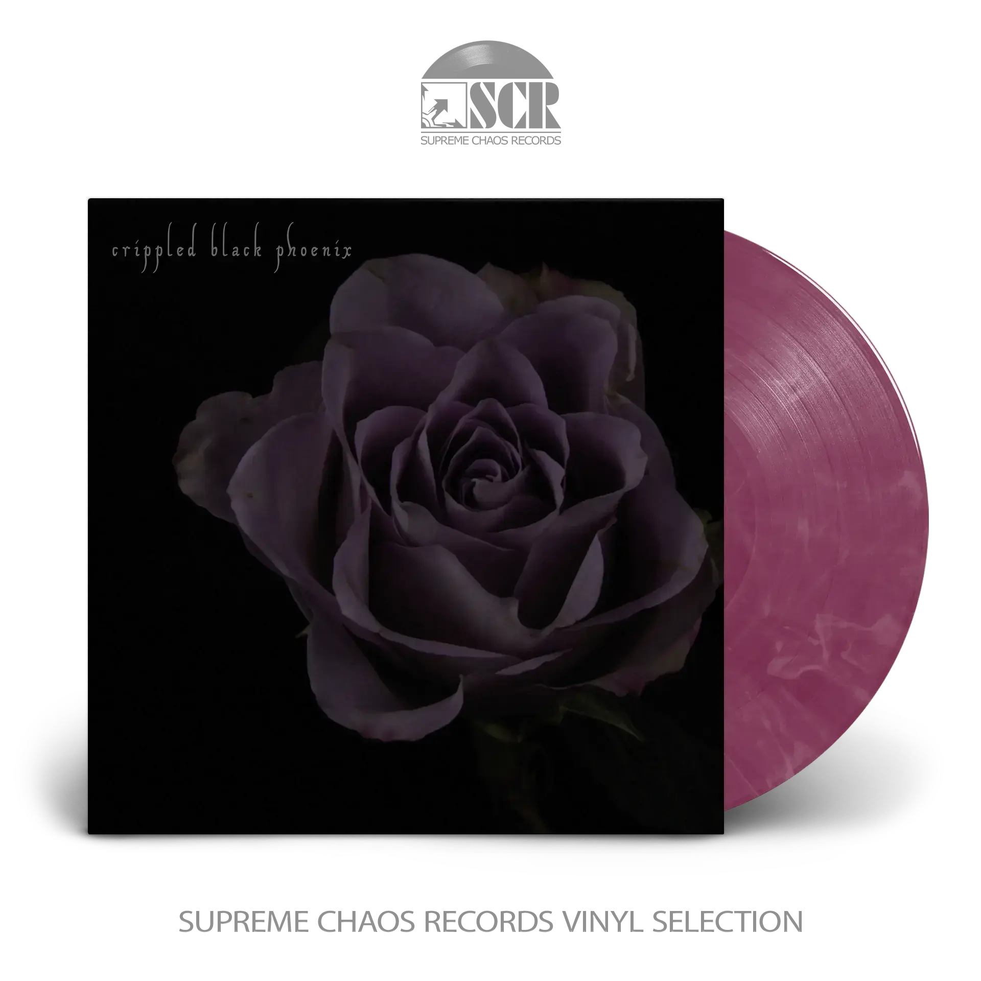CRIPPLED BLACK PHOENIX - Painful Reminder / Dead Is Dead · GOLD/PURPLE 10" LP (Progressive Rock Vinyl)
