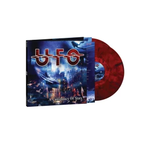 UFO · A Conspiracy Of Stars | RED/BLACK MARBLED 2LP (Hard Rock Vinyl) · Picture 2